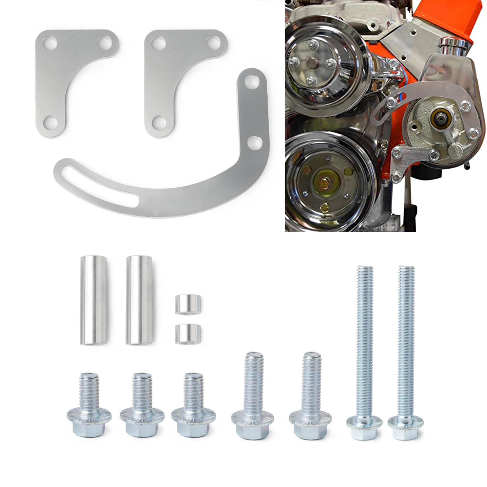 Soporte bomba dirección Chevrolet 551522 LWP-350 compacto