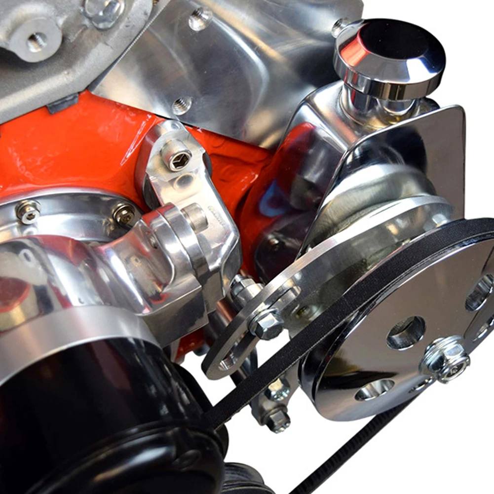 Soporte bomba dirección asistida SWP LWP para Chevrolet SBC 283 305 327 - imagen 4