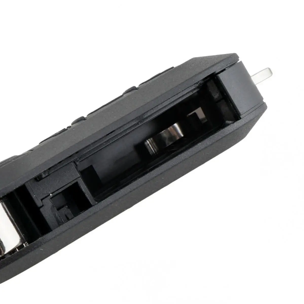 Carcasa plegable llave coche tres botones Fiat Peugeot Panda Punto - imagen 5