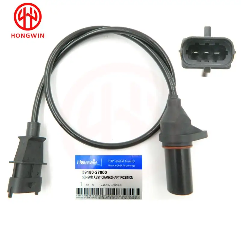 39180 27800 Sensor de posición del cigüeñal compatible con Hyundai Santa Fe 2005 2006 2007 2008 2009 3918027800   39180-27800 17142 - imagen 2