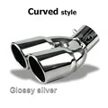 Curved Silver