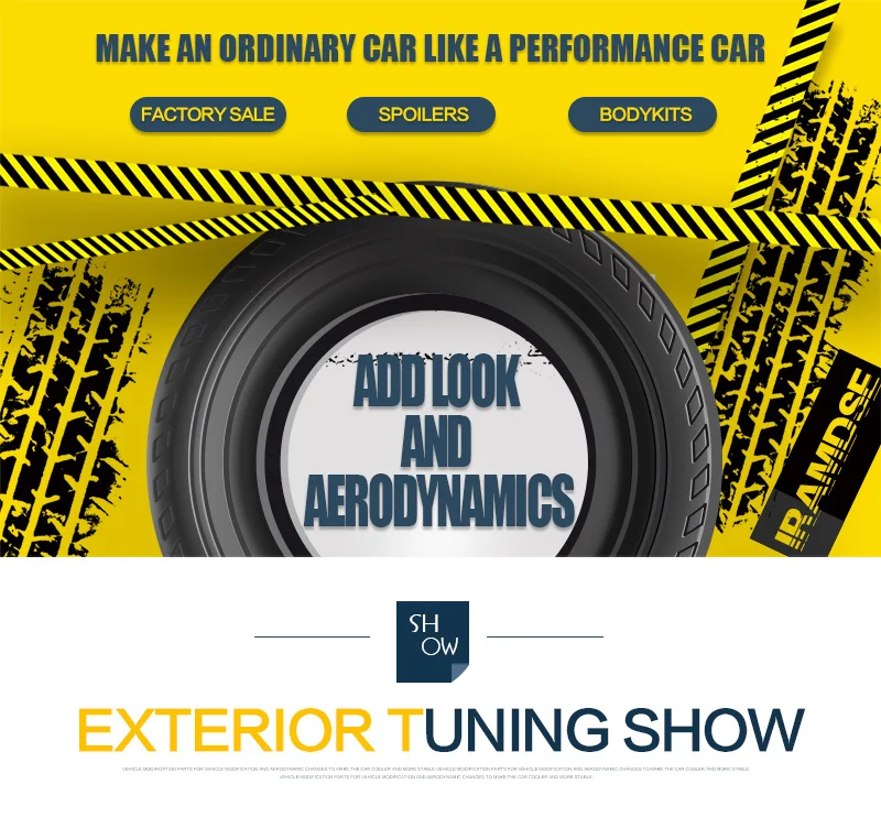 Alerón de fibra de carbono para maletero