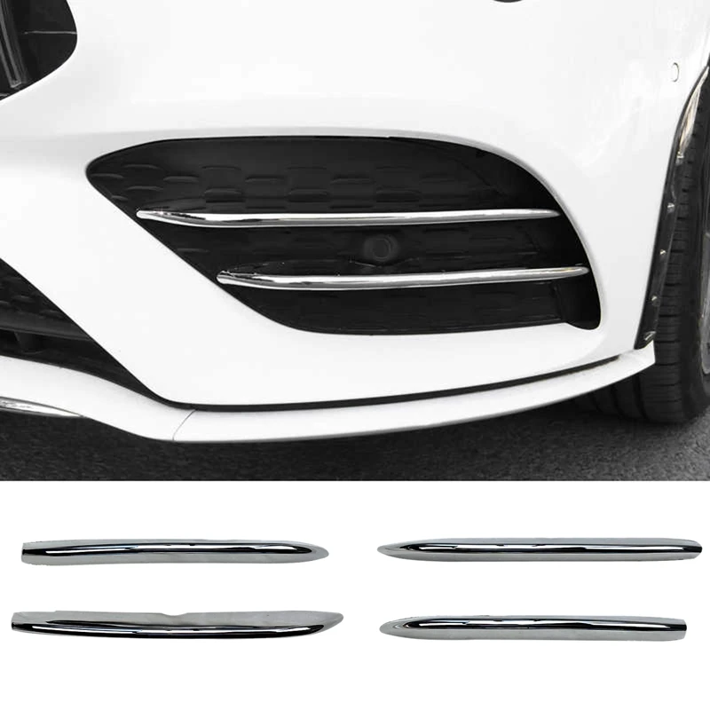 Tiras cromo faros antiniebla Mercedes-Benz Clase C y CLA - imagen 3