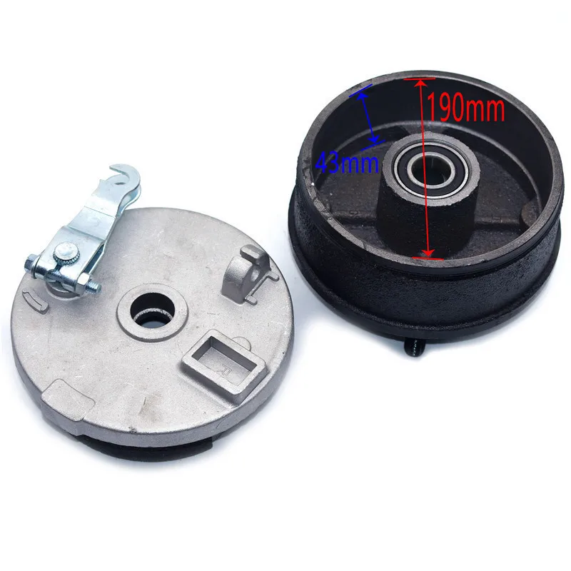 Cubo rueda con tambor freno – ATV Quad 4 pernos 110-250CC - imagen 5
