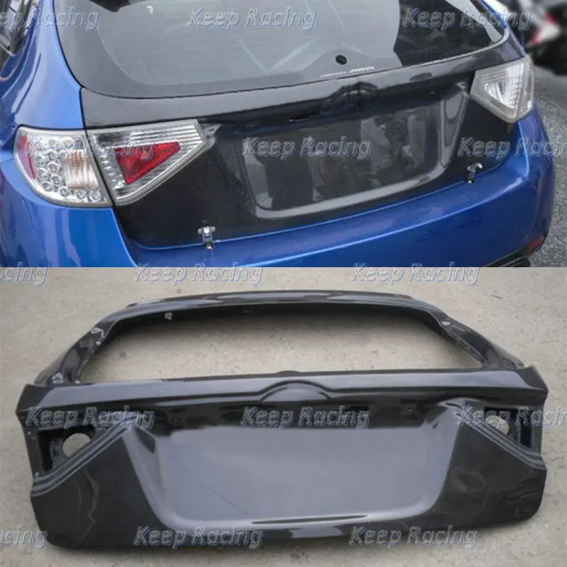 Tapa de maletero de fibra de carbono Subaru Impreza GRB Hatchback