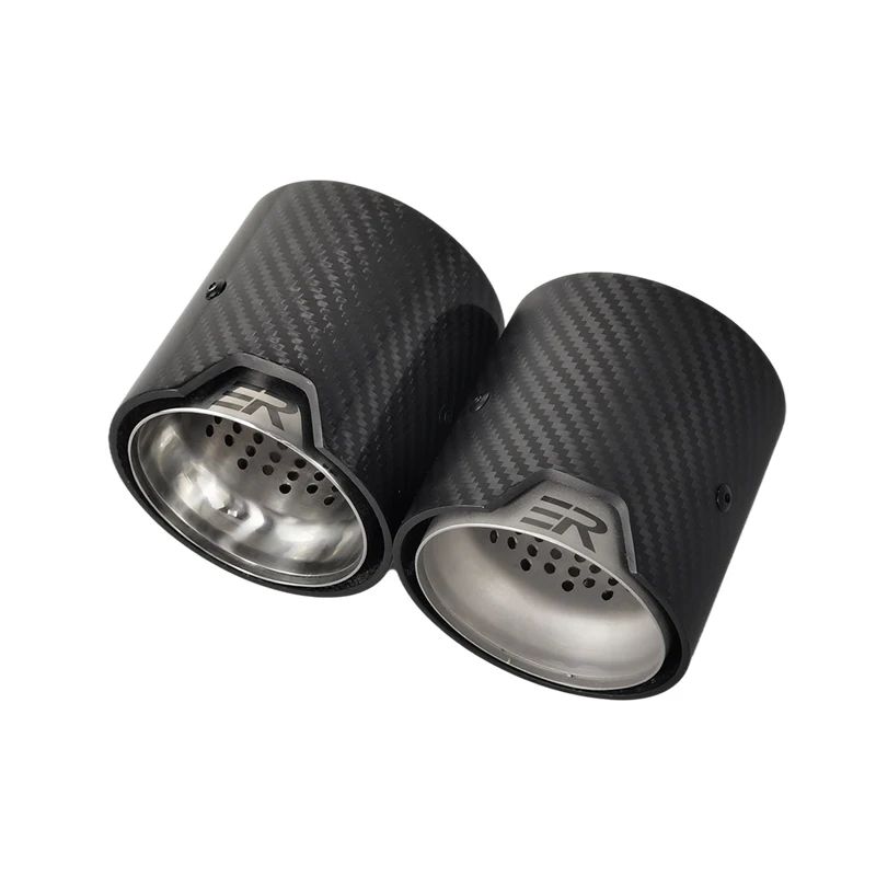 Punta de escape instalada en BMW M