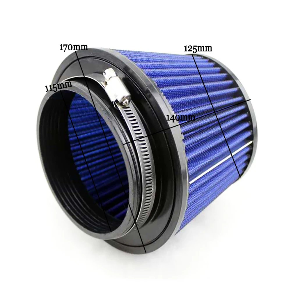 Spceddy MCX filtro de aire deportivo universal 115mm lavable