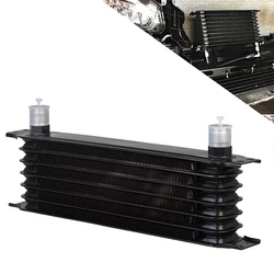 Enfriador de aceite universal de aluminio para motor o transmisión