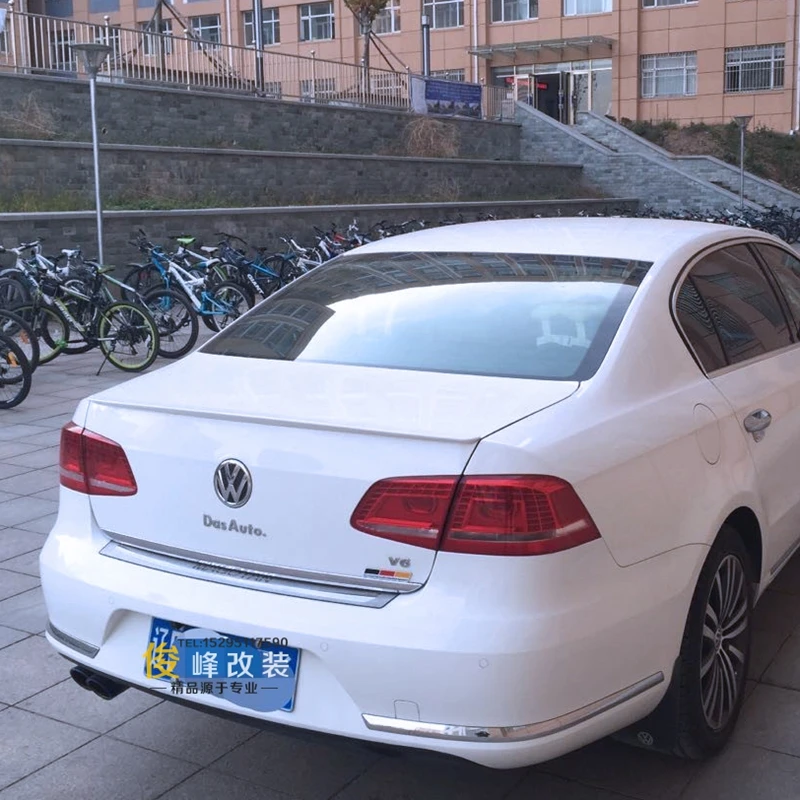 Alerón trasero ABS imprimado para VW Passat B7 2012-2016 – Spoiler coche - imagen 5