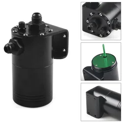 Tanque separador de aceite 600ml con adaptadores AN10