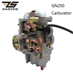Carburador ZS PD34 34mm Suzuki GN250 – Kit completo con adaptador