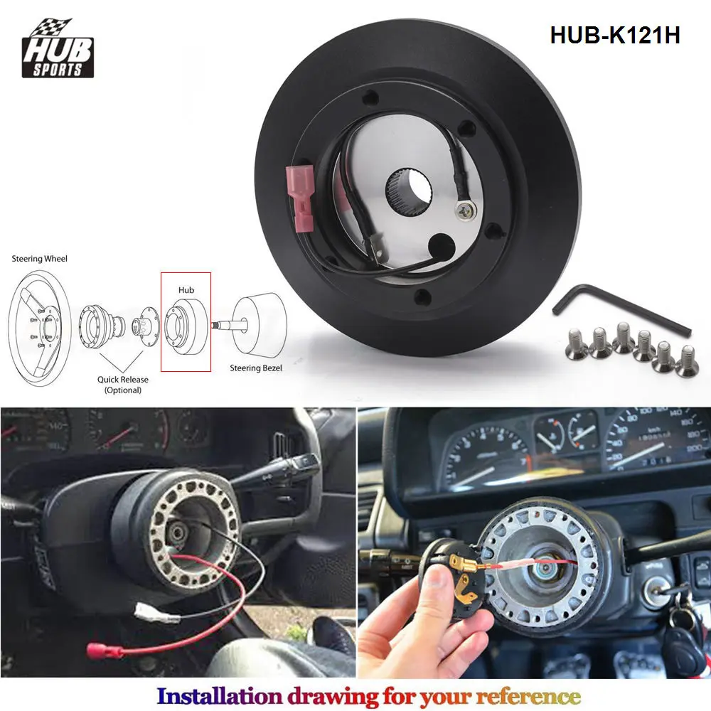 Adaptador de cubo HUB-K121H, vista frontal