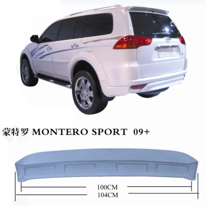 Alerón ABS Mitsubishi Pajero Montero Sport – spoiler tuning - imagen 2