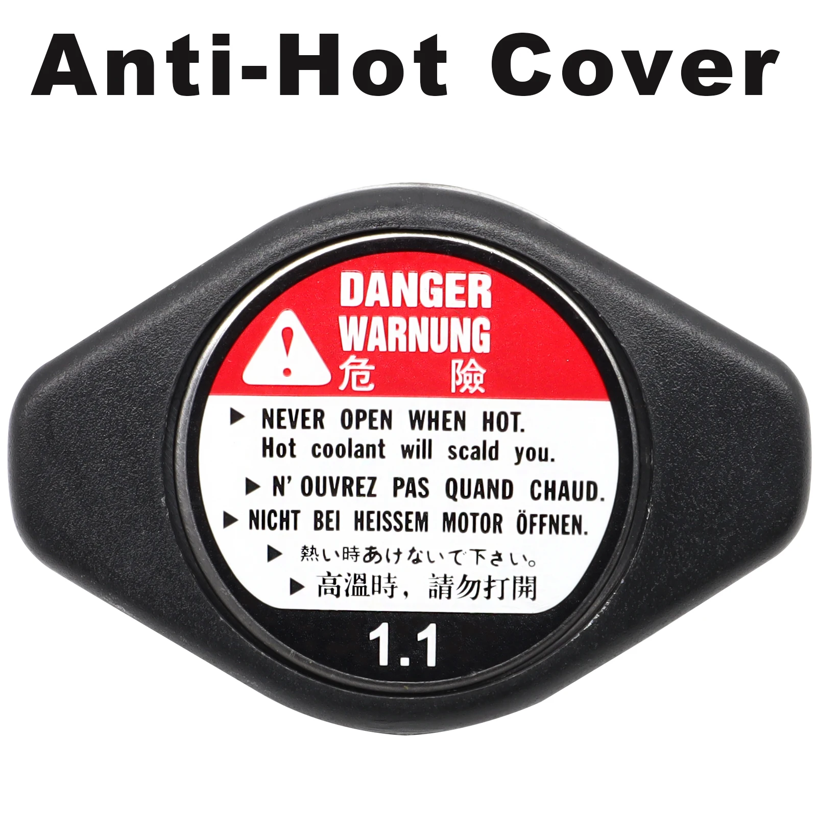 Tapa del radiador del tanque de agua, cubierta anticaliente 1,1, tapa 16401-31650 para Toyota Camry RAV4 Yaris 4Runner Tacoma Tundra, accesorios para coche