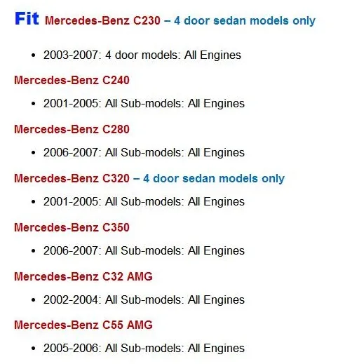 Interruptor principal de ventanillas para Mercedes-Benz W203