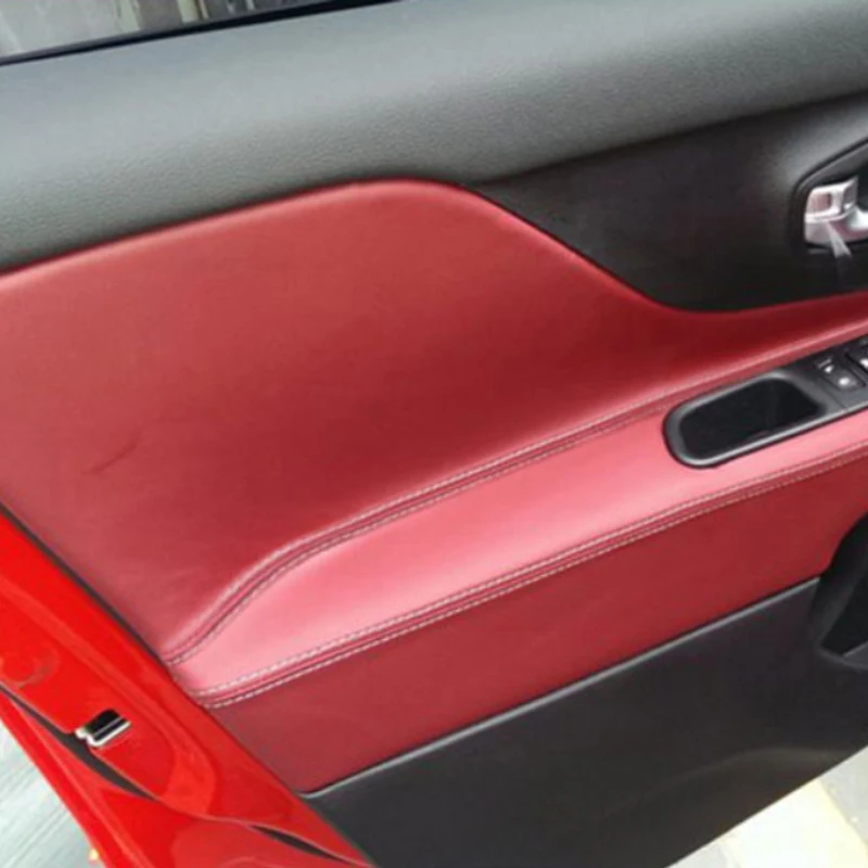 Cubre Reposabrazos Puertas Cuero Suave – Jeep Renegade 2015-2017