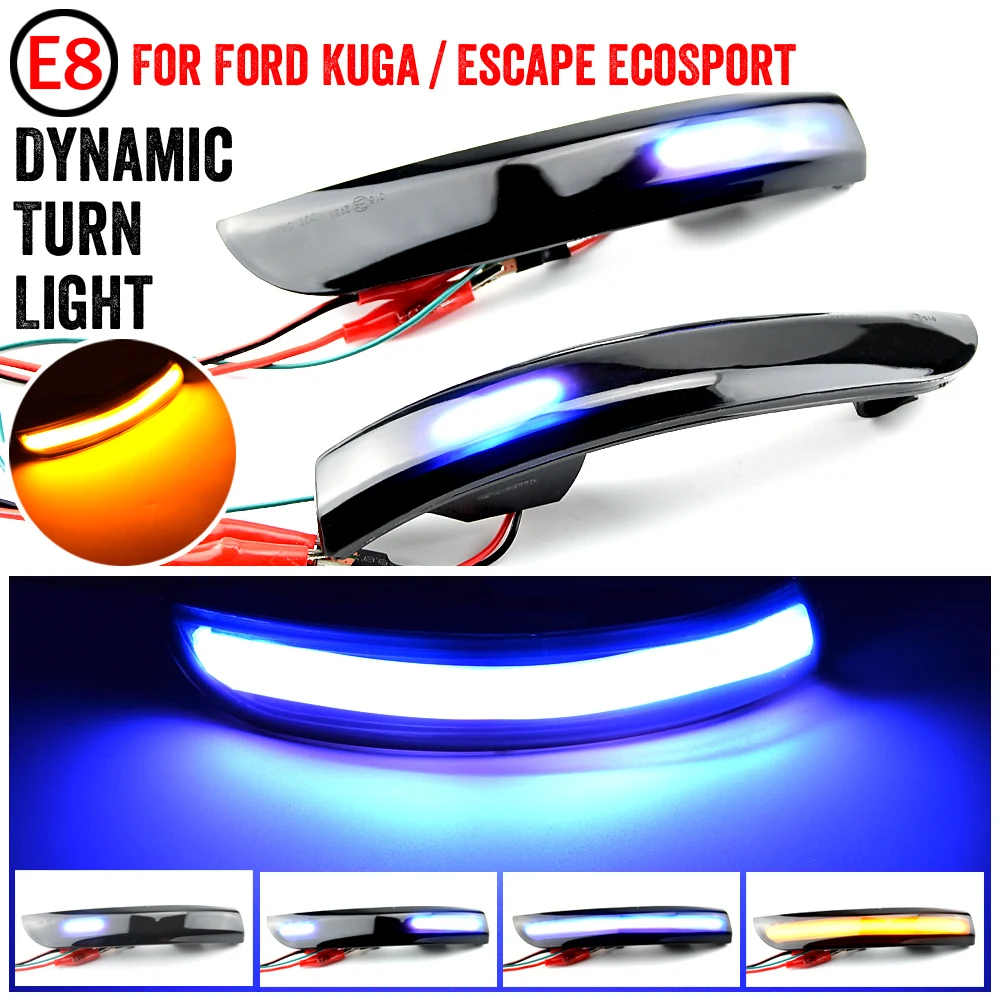 Intermitente LED dinámico para Ford Kuga II 2013-2018 - imagen 4
