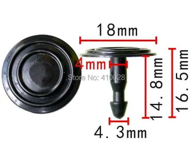 Shhworldsea 91501T2A003 clips de sujeción para Honda