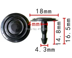 Shhworldsea 91501T2A003 clips de sujeción para Honda