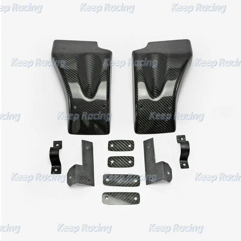 Kit enfriamiento frenos delanteros fibra carbono Nissan R35 GTR 08-11 - imagen 2