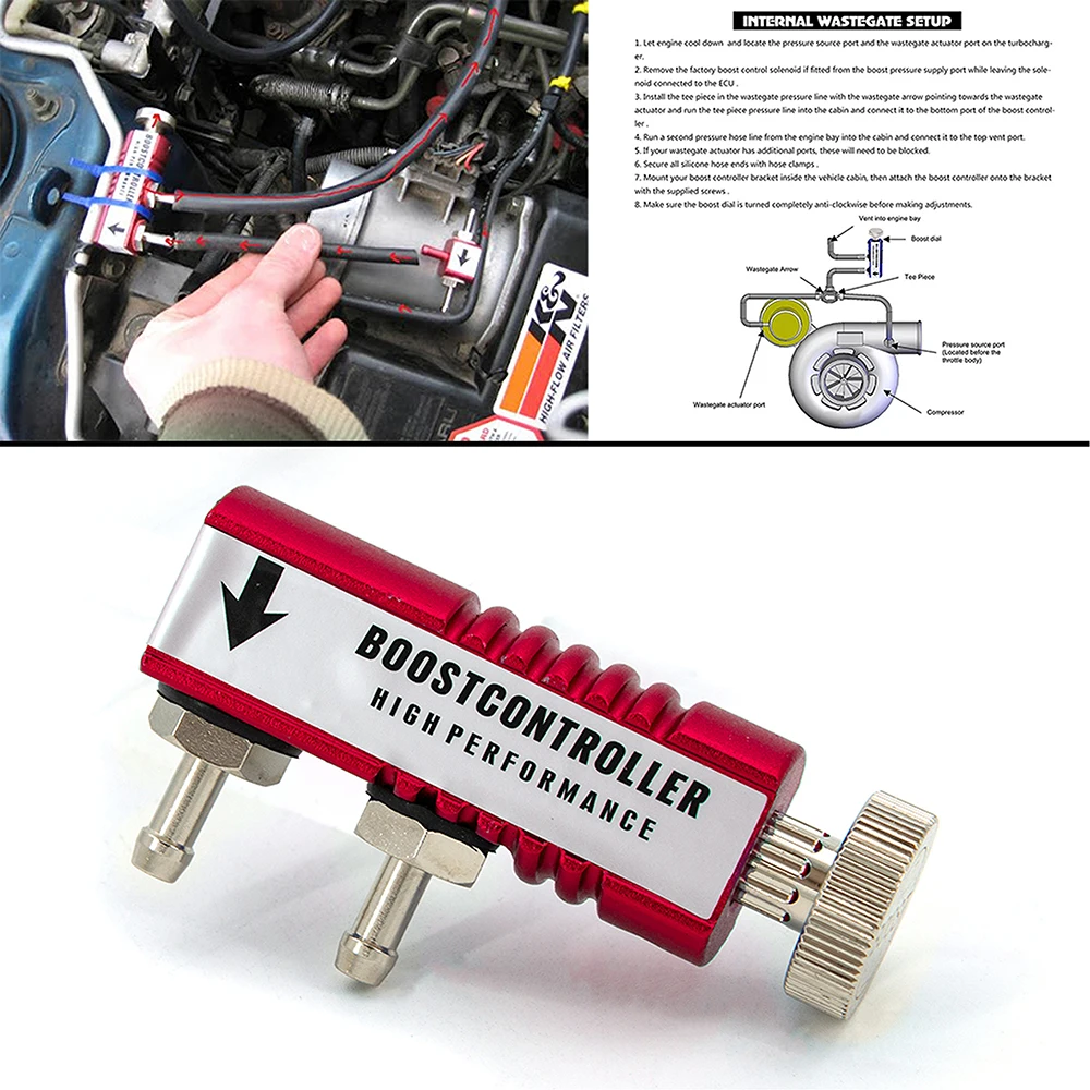 Regulador de presión turbo ajustable manual universal – Control cabina - imagen 2