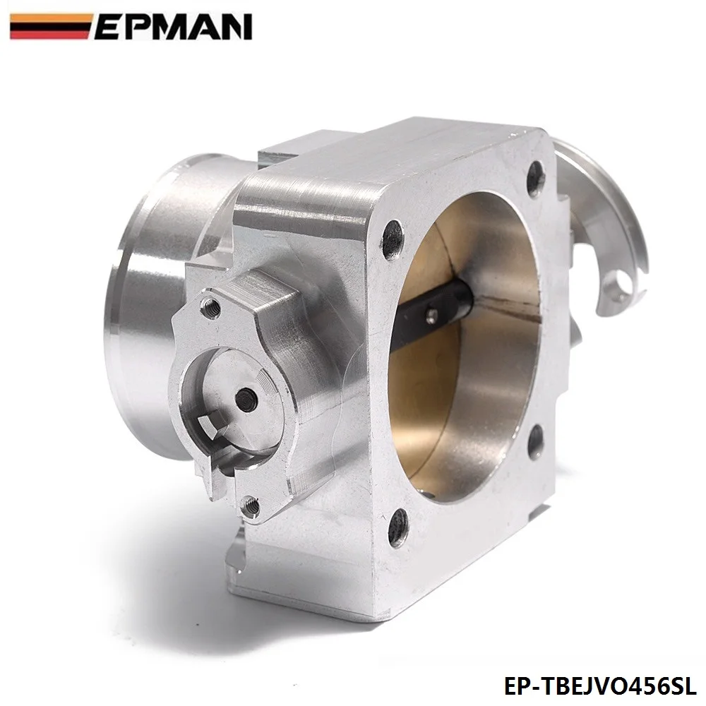 Detalle del acabado en aluminio del colector EPMAN para Evo 4-6