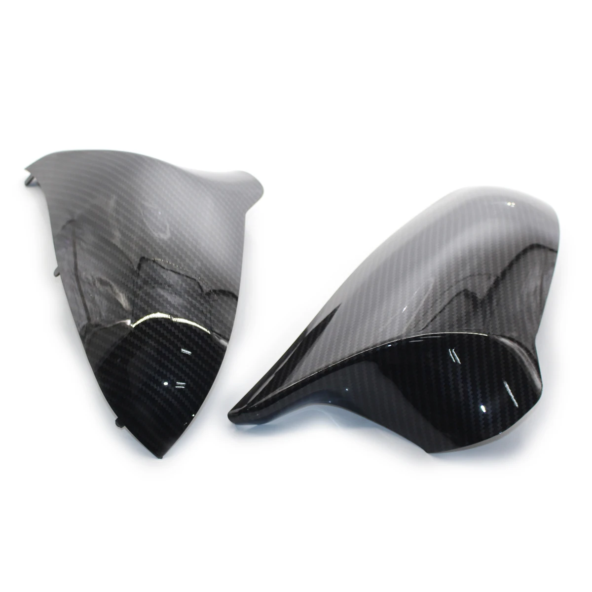 Tapas retrovisores fibra carbono negro brillo BMW M3/M4 - imagen 2