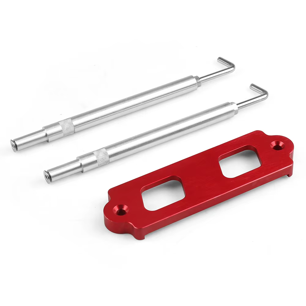 Soporte batería acero inox Honda Civic CRX S2000 Integra RSX - imagen 2