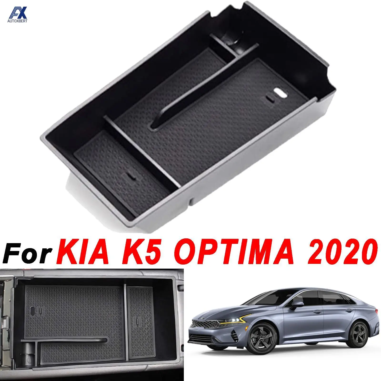 Bandeja organizadora consola reposabrazos KIA K5 DL3 Optima 2020-2021