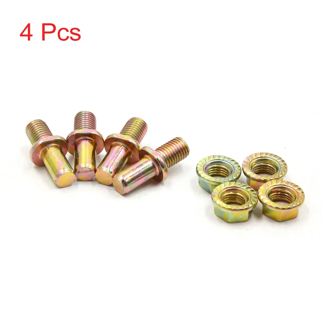 Tornillos piñón M10x1.2 para Honda CG125 – Acero plateado tracción trasera - imagen 4