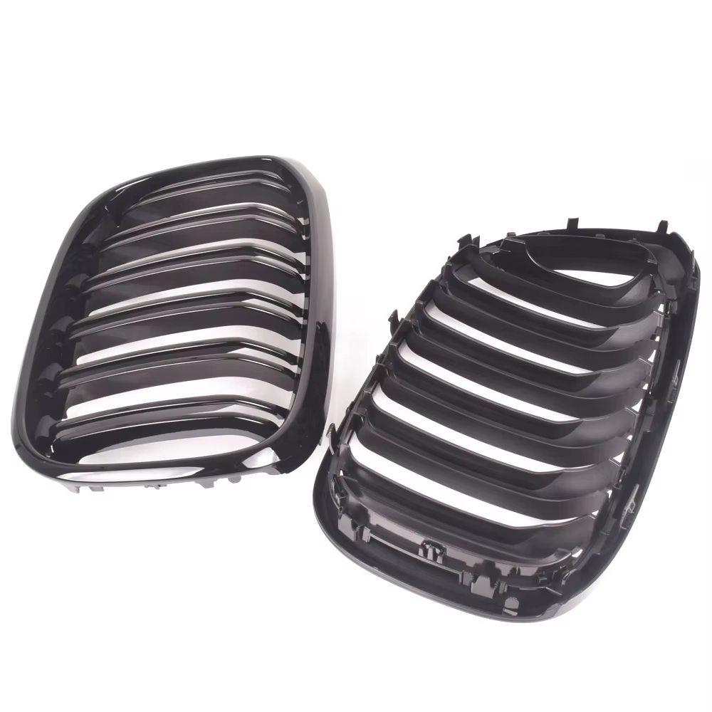 Parrilla delantera negra brillante estilo listones BMW X3 G01 y X4 G02 - imagen 5