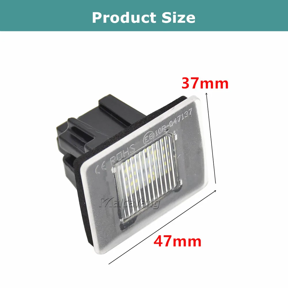Luz LED matrícula Mercedes-Benz W176, C117, W218, X166, X156 y W166 - imagen 4