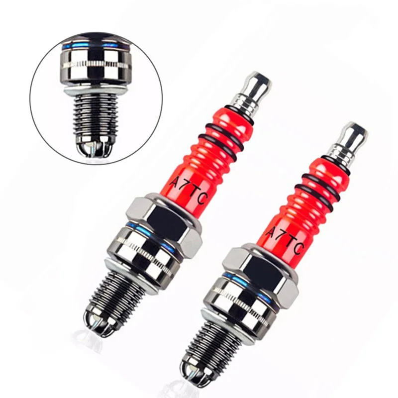 A7TC bujía de iridio multielectrodo para GY6 scooter - imagen 4