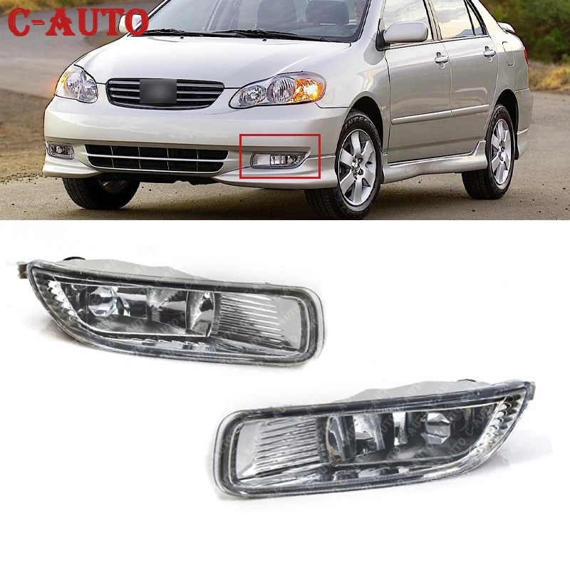 Faros antiniebla delanteros Toyota Corolla 2003-2005