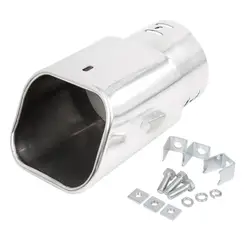 Silenciador de escape universal AUTOHAUX para coche con 4,45-6,35 cm