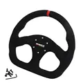 Suede-Black-Red
