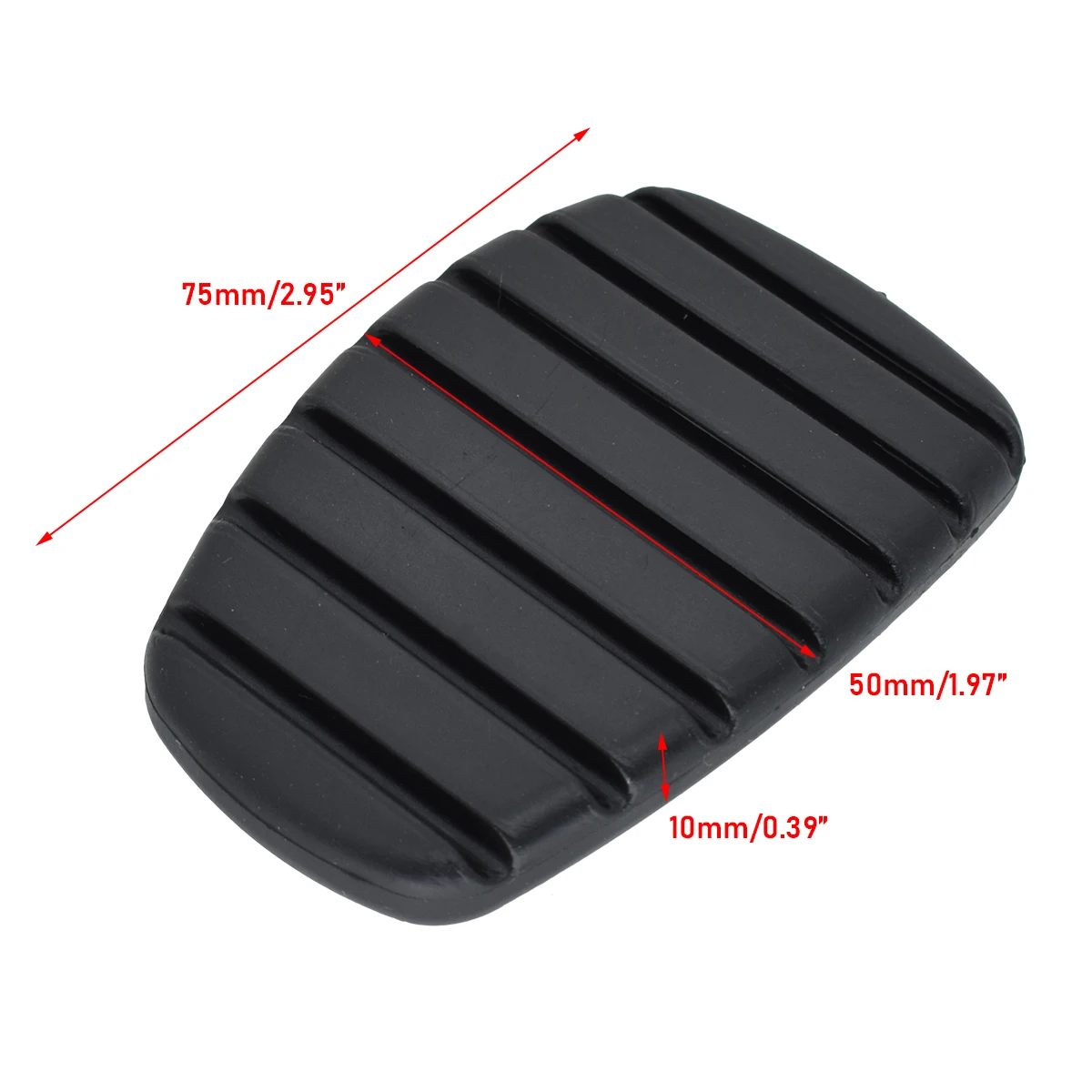 Goma pedal freno y embrague Renault Clio, Kangoo, Mégane y Trafic - imagen 2