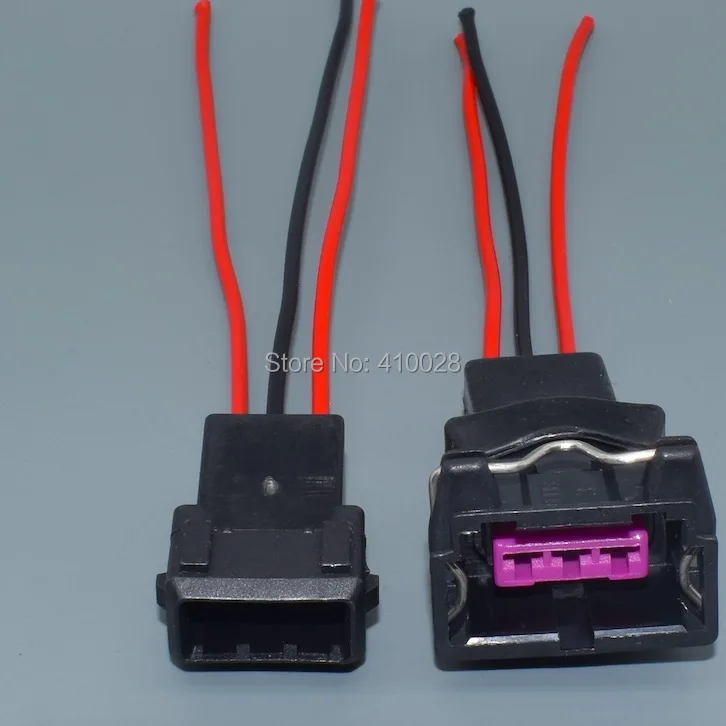 Conector macho perspectiva lateral