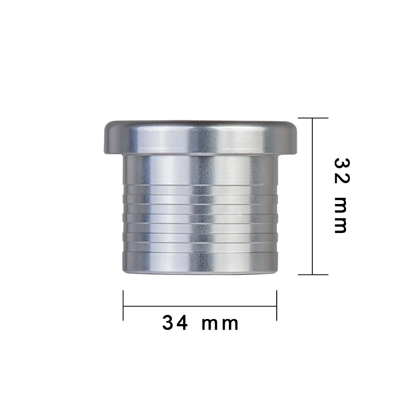 Válvula descarga BOV aluminio con tapones ciegos y manguera silicona - imagen 2
