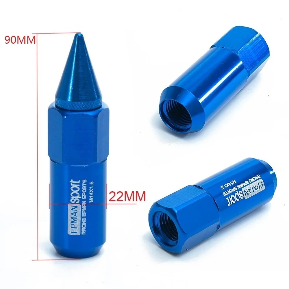 Tuercas Llanta Tuning Aluminio EP-DD550B15JT – M14x1.5 60 mm Puntiagudas - imagen 4