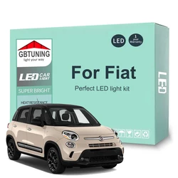 Kit de bombillas LED para interior Fiat: 500, Punto, Panda y más