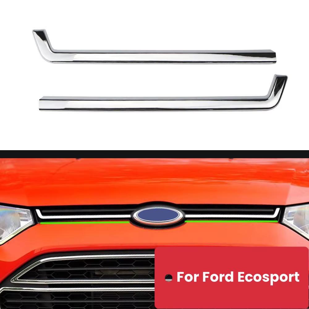 Tiras embellecedoras cromadas de rejilla – Ford EcoSport 2013-2017