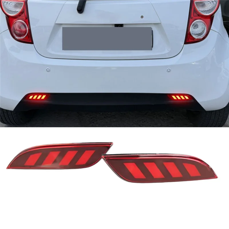 Pilotos traseros LED de freno ydireccional para Chevrolet Spark 2010-2015 - imagen 3