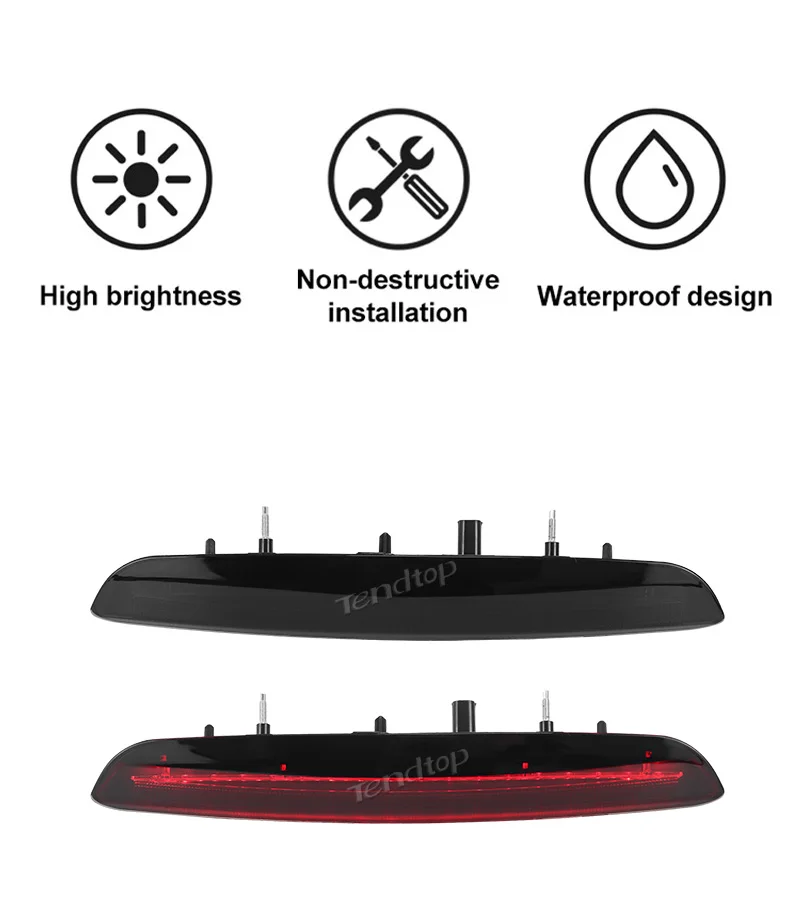 Detalle de la luz de freno para Jeep Renegade
