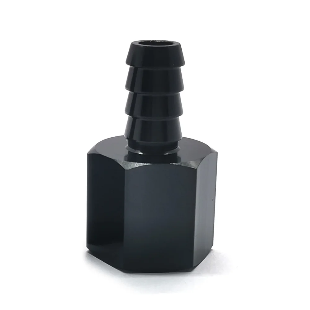 Adaptador AN 6AN a 10AN aluminio negro para línea de aceite - imagen 2