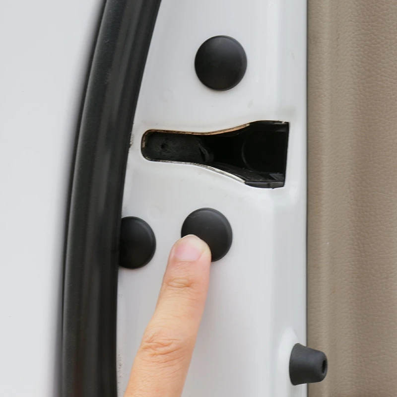 Juego de tapas ABS negras para puertas de automóvil