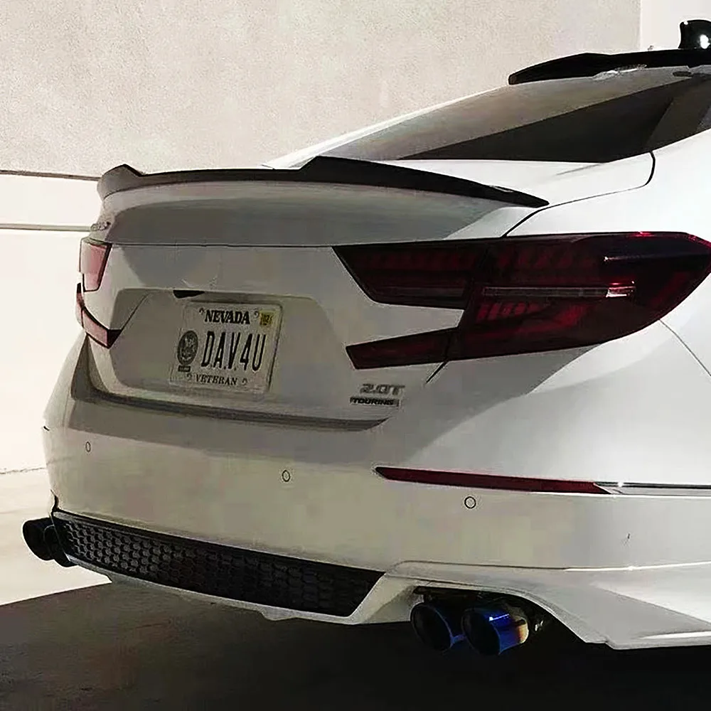 Alerón trasero carbono Honda Accord 2018-2022 tapa maletero - imagen 2