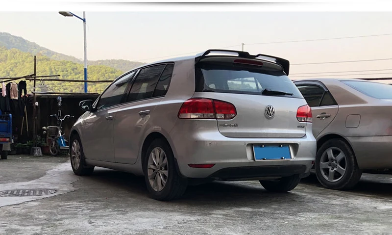 Alerón trasero ABS VW Golf 6 MK6 2010-2013 - Spoiler aerodinámico - imagen 4