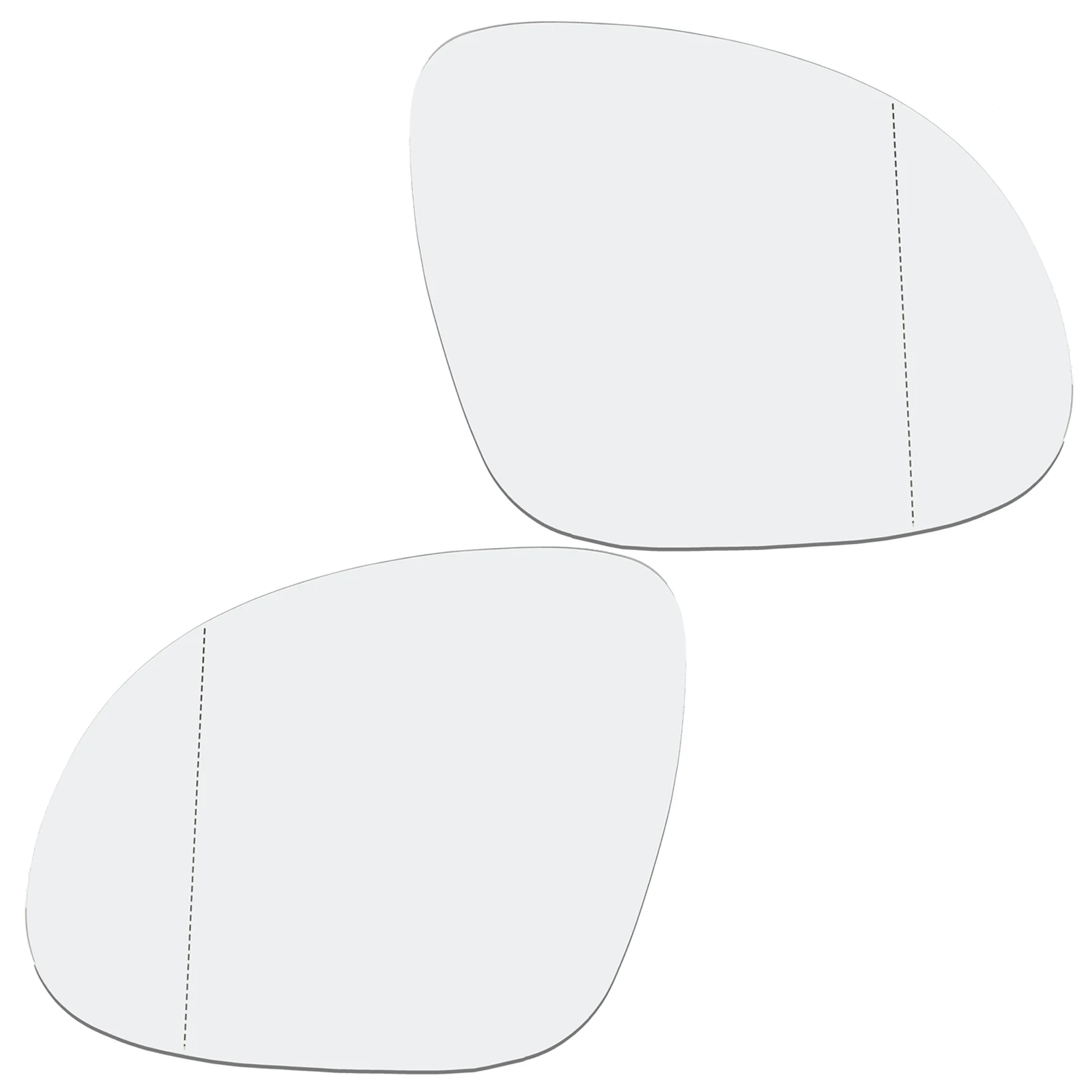 Cristal de repuesto para espejo retrovisor exterior