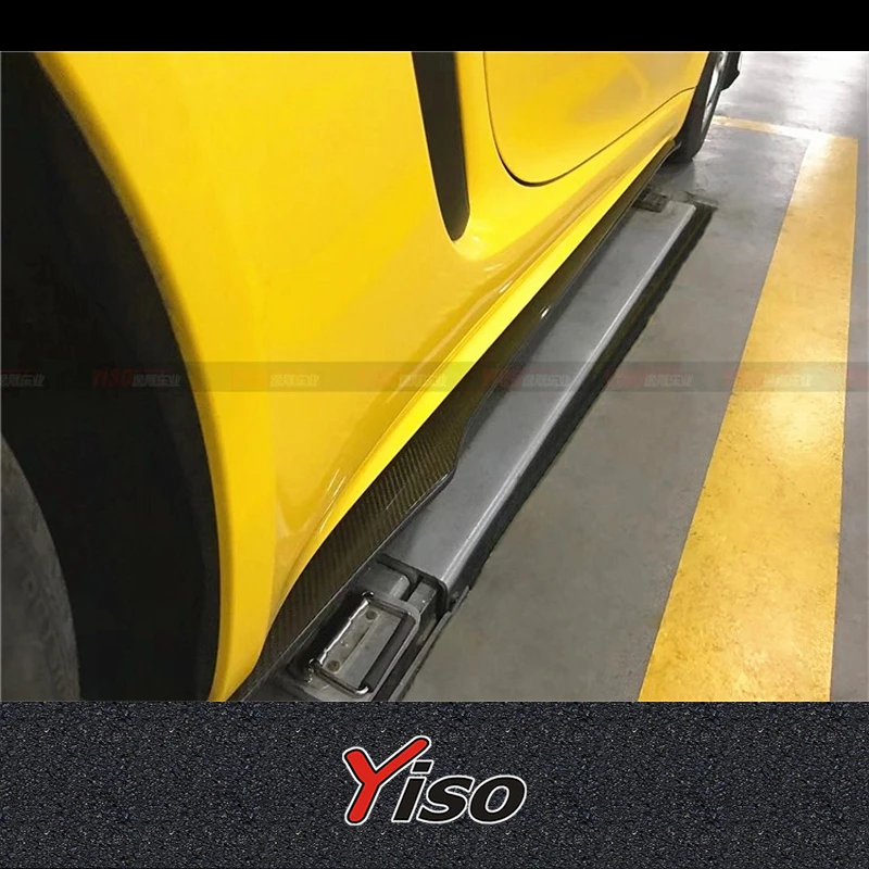 Falda lateral de fibra de carbono – Porsche 718 Cayman/981 Boxster - imagen 5